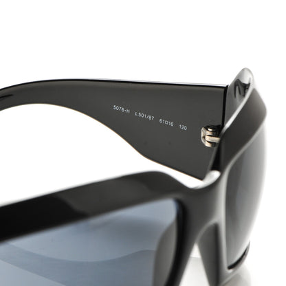 Chanel Mother of Pearl CC Sunglasses 5076-H Black 5 of 8