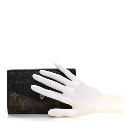 Louis Vuitton Monogram Pallas Compact Wallet Black 2 of 13