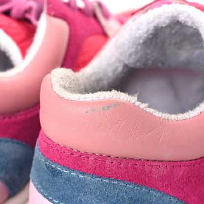 Chanel Nylon Calfskin Suede Womens CC Sneakers 40 Fuchsia Pink 8 of 8