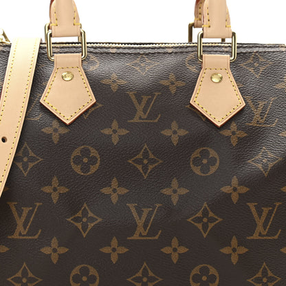 Louis Vuitton Monogram Speedy Bandouliere 25 5 of 9