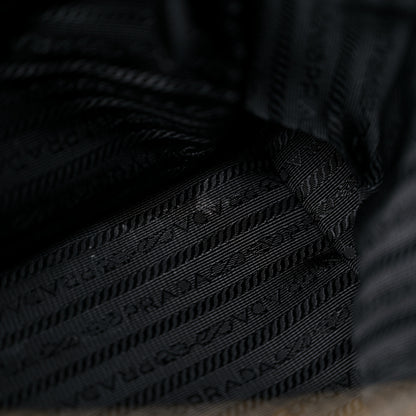 Prada Nylon Spazzolato Boston Bag Black 11 of 11