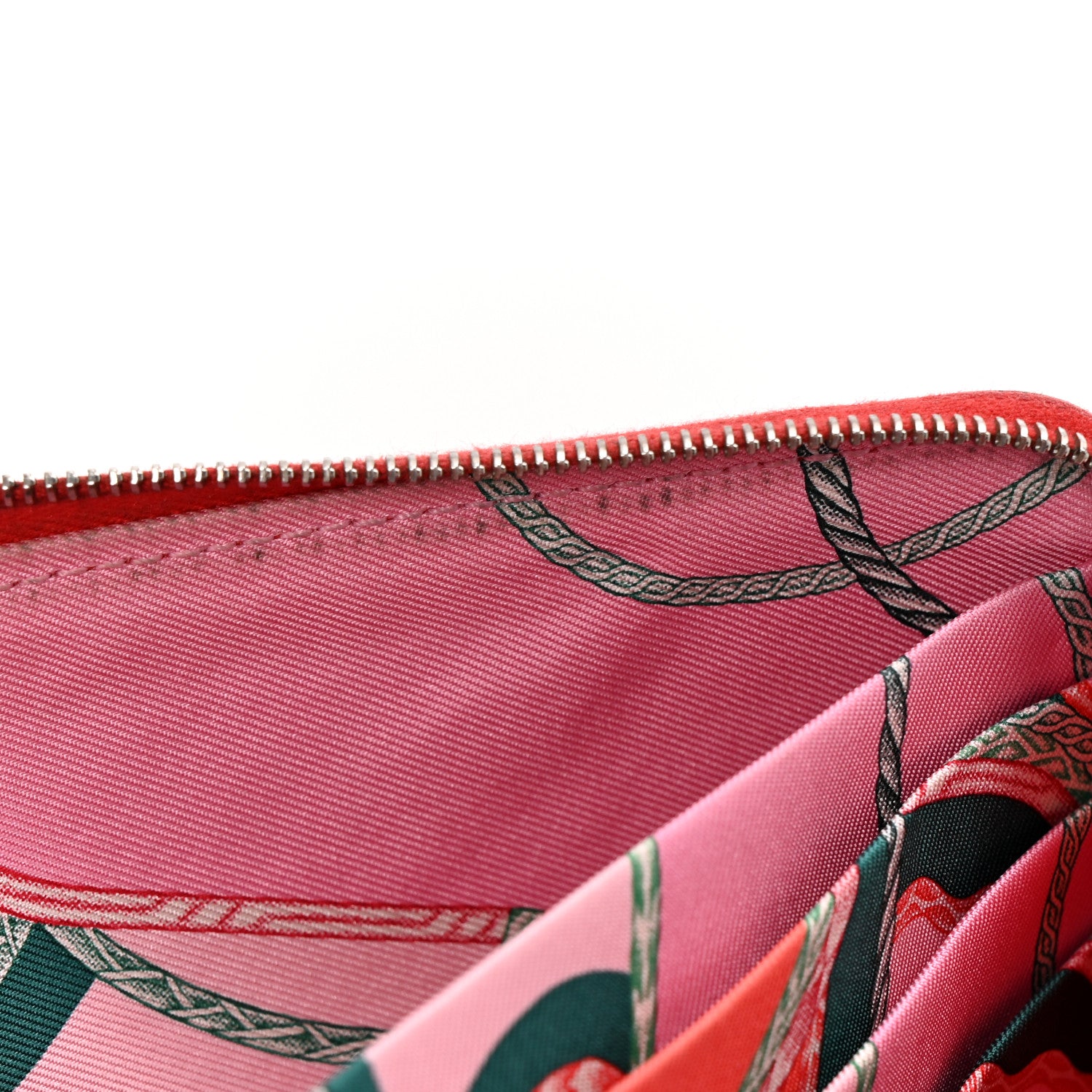 Hermes Epsom Silk'in Wallet Capucine 8 of 10