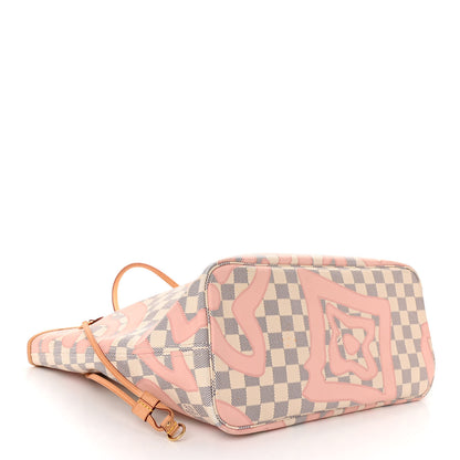 Louis Vuitton Damier Azur Tahitienne Neverfull MM 5 of 11
