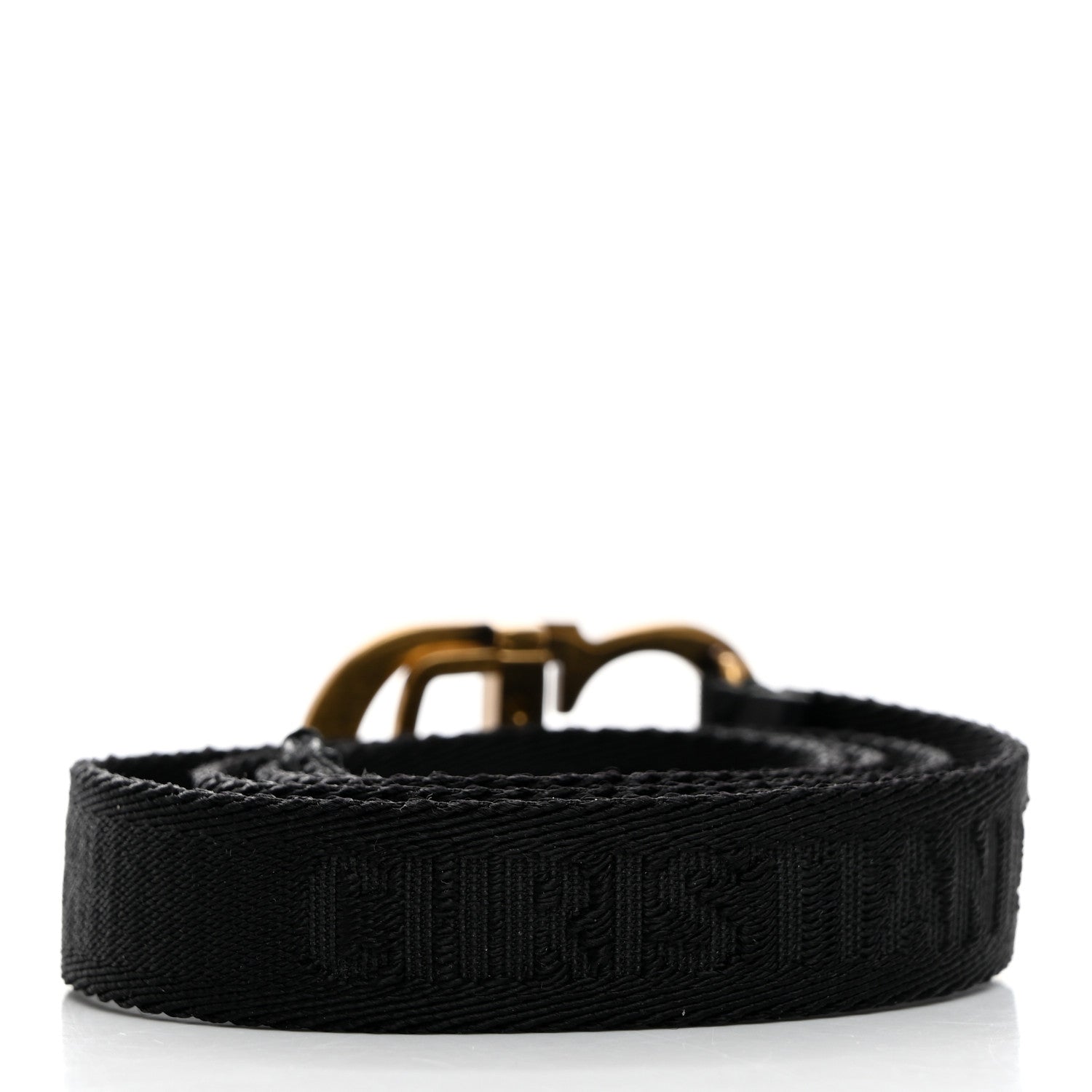 Christian Dior Nylon 20mm Saddle Belt Black 2 of 4