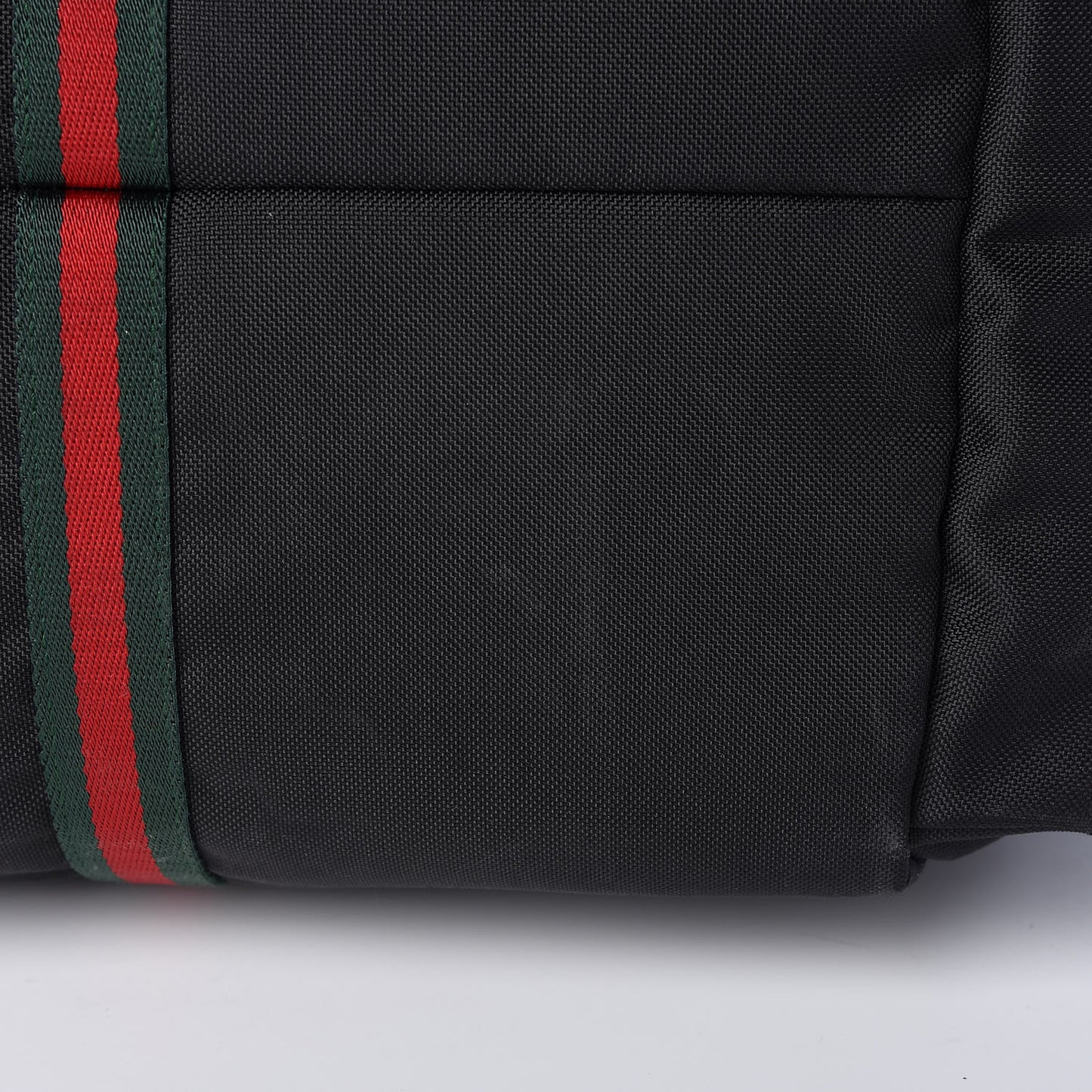 Technical Canvas Web Duffle Bag Black