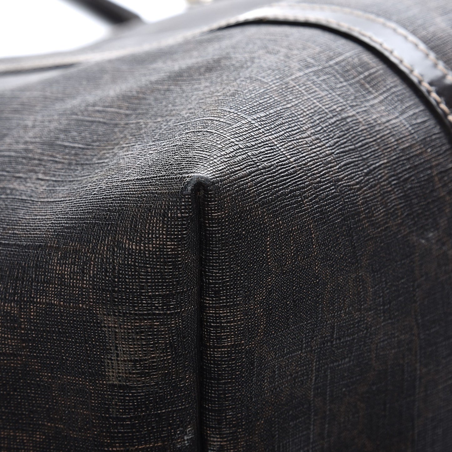 GG Plus Monogram Large Joy Tote Dark Brown