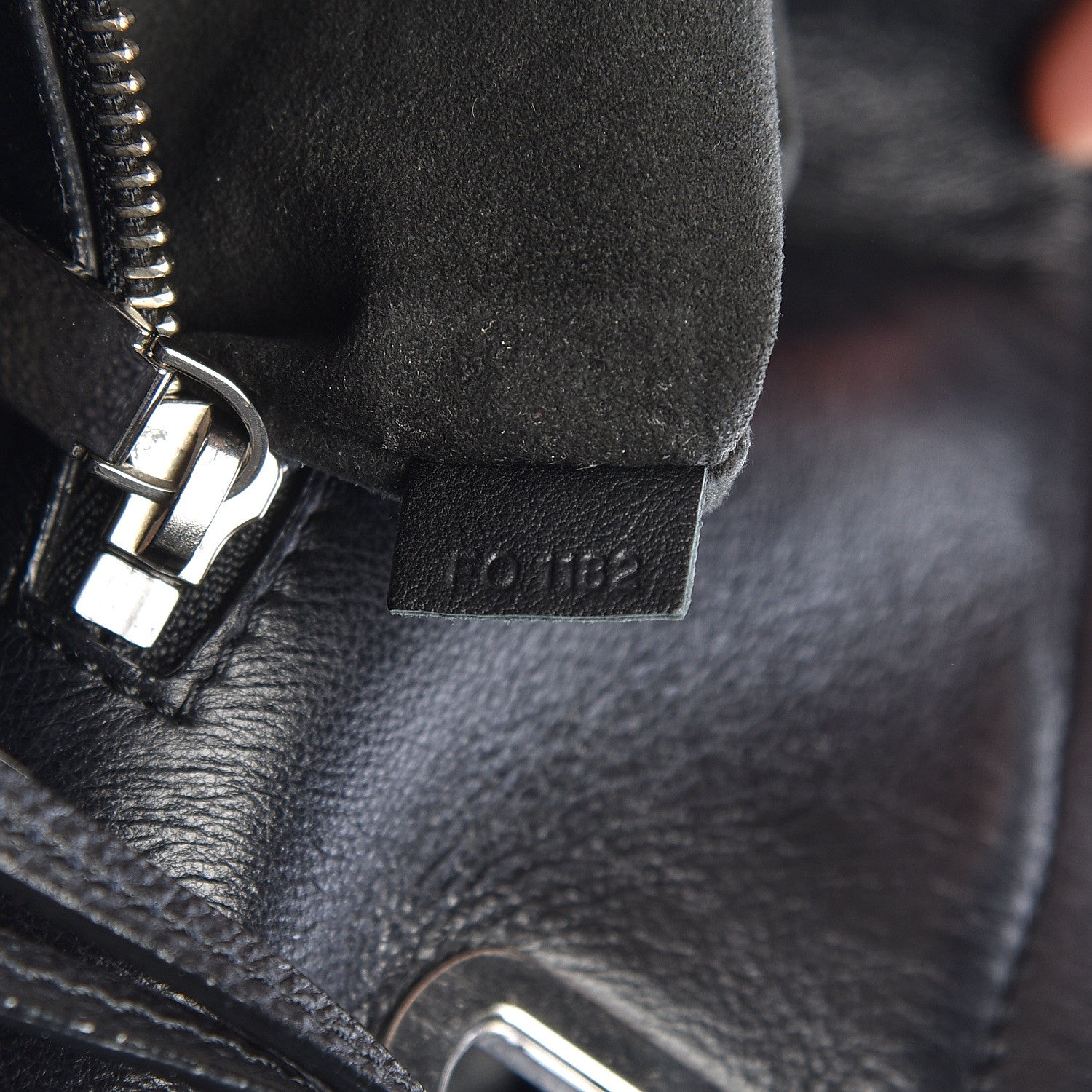 Louis Vuitton Monogram Lambskin Antheia Lilia GM Black 8 of 13
