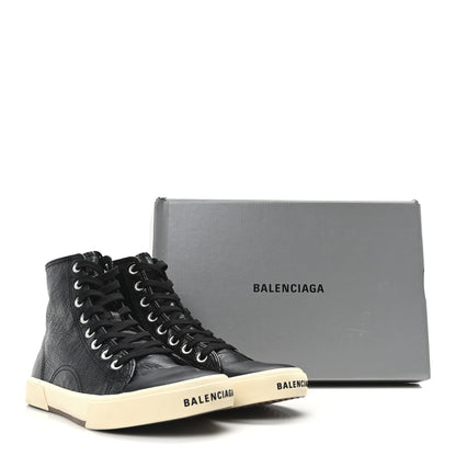 Balenciaga Agneau Arena Mens Paris High Top Sneakers 40 Black 8 of 8