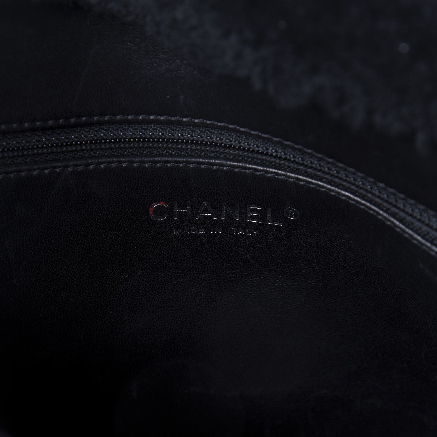 Shearling Lambskin 100% Tote Black