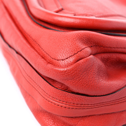 Chloe Calfskin Large Paraty Orange Mechanic 10 of 18