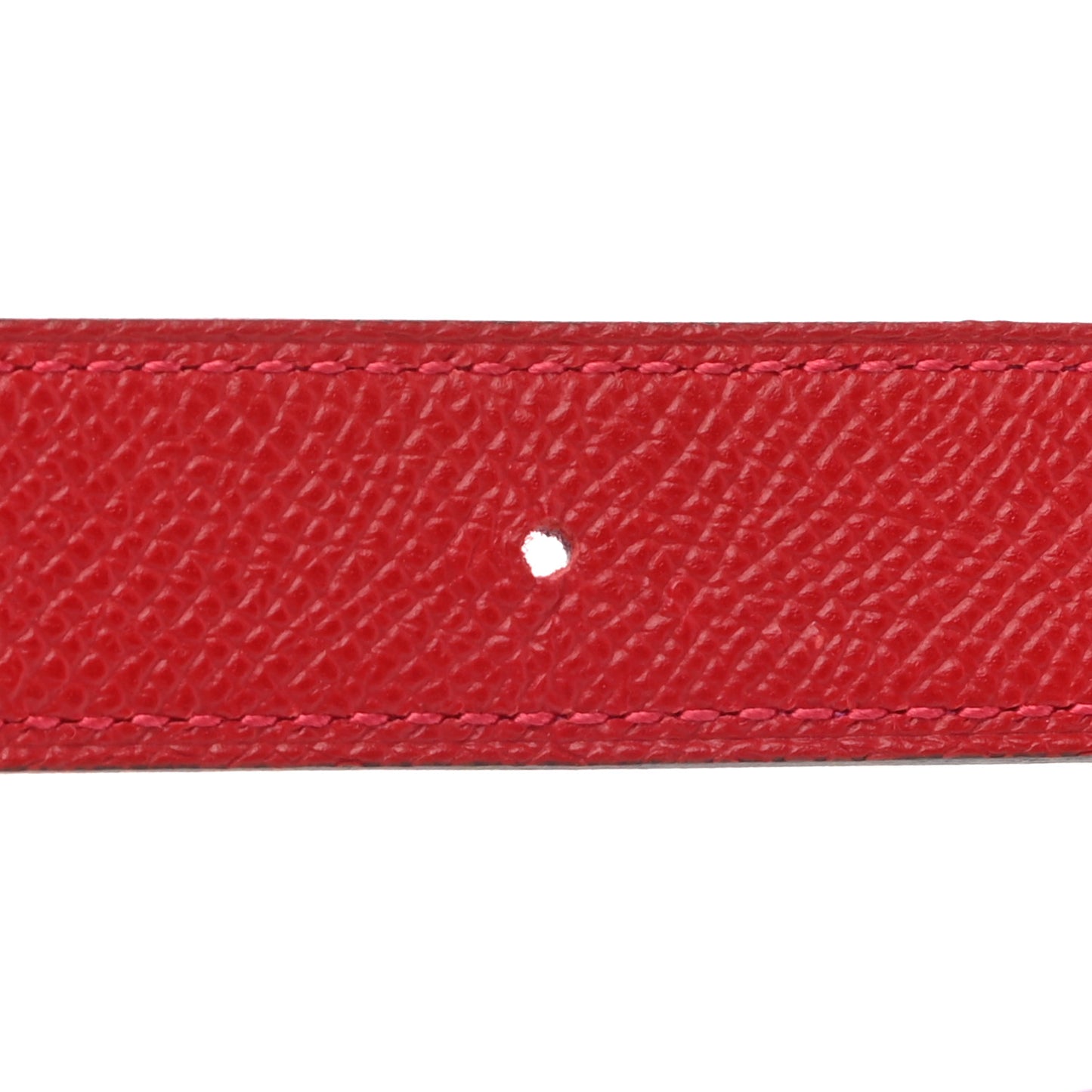 Epsom Swift 24mm Belt Strap 90 Magnolia Rouge Casaque