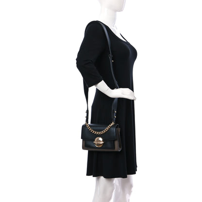 Marc Jacobs Calfskin Tuck Lock Bag Black Multicolor 2 of 9