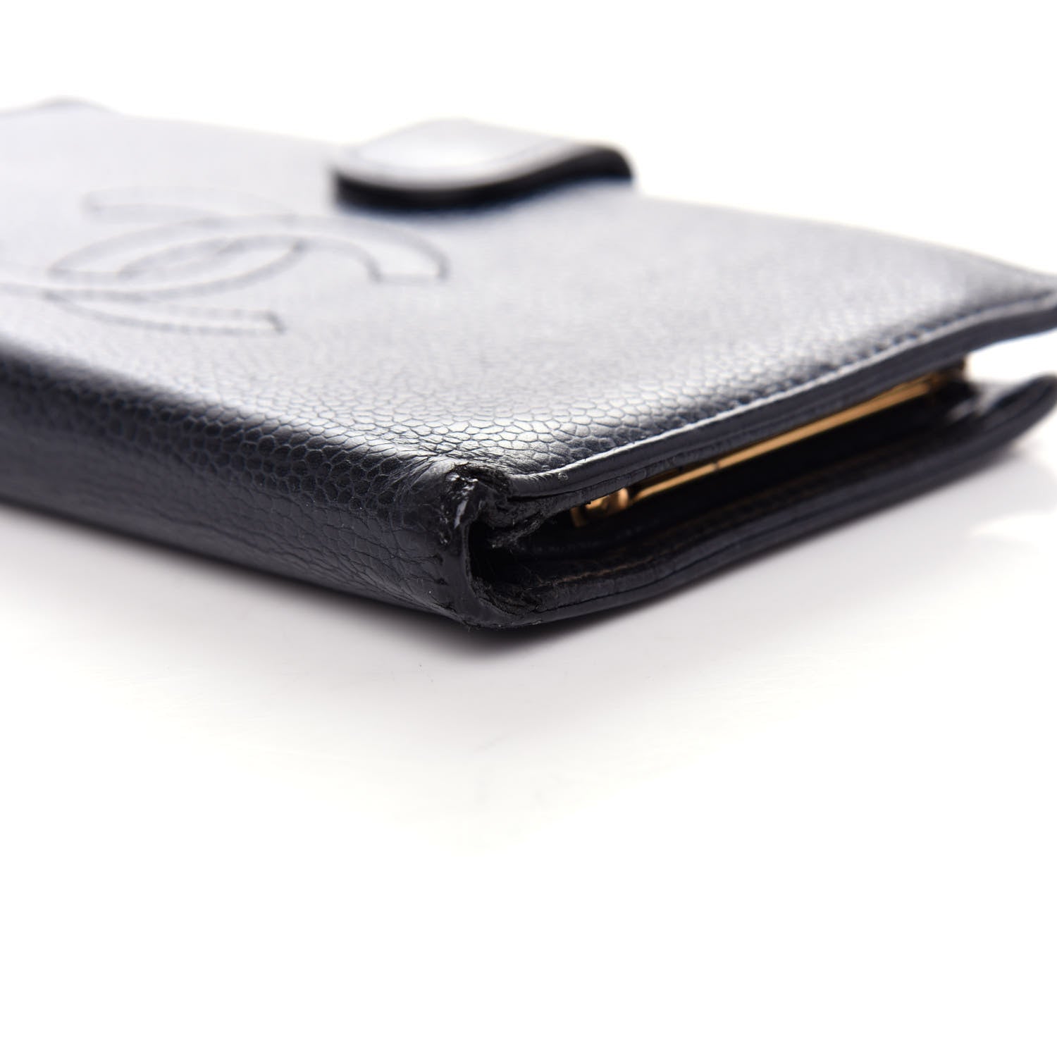 Chanel Caviar Timeless CC French Wallet Black 10 of 10