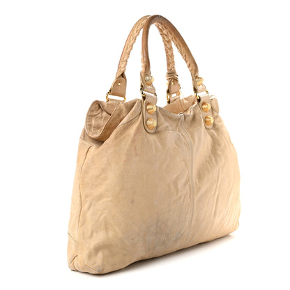 Balenciaga Agneau Giant 21 Gold Hardware Brief Praline 4 of 13