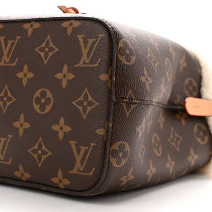 Louis Vuitton Monogram Shearling Cozygram Neonoe BB 10 of 10