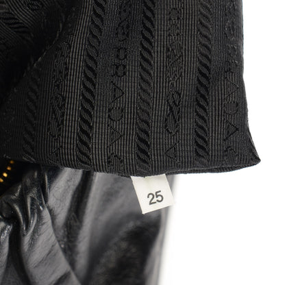Prada Nappa Dressy New Look Shoulder Bag Nero Black 7 of 7