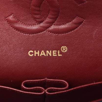 Chanel Lambskin Quilted Medium Double Flap Black 6 of 9