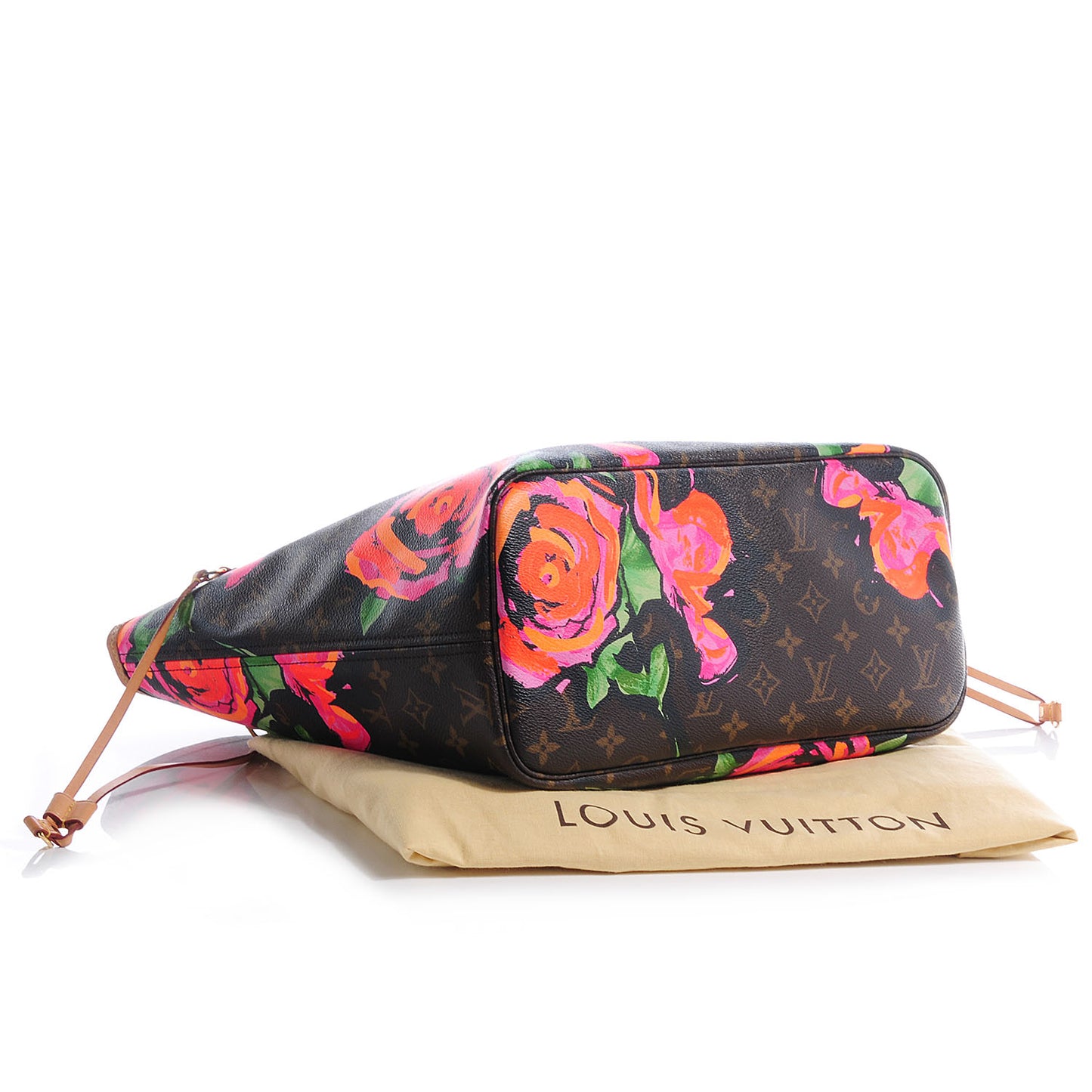 Monogram Roses Neverfull MM