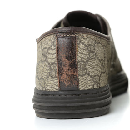 Gucci GG Supreme Monogram Mens Sneakers 8.5 Brown 15 of 22