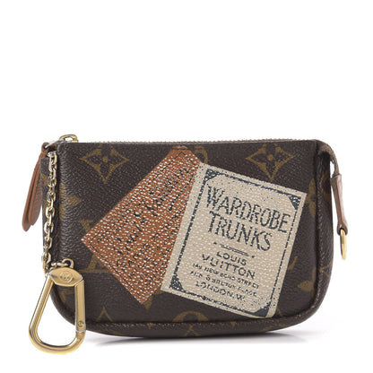 Louis Vuitton Monogram Trunks and Bags Pochette Cles Key Holder 1 of 10