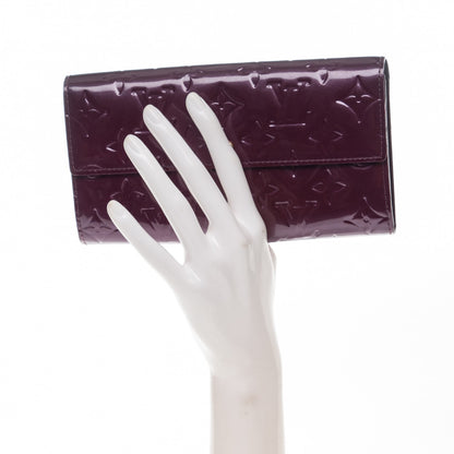 Louis Vuitton Vernis Sarah Wallet Violet 2 of 6