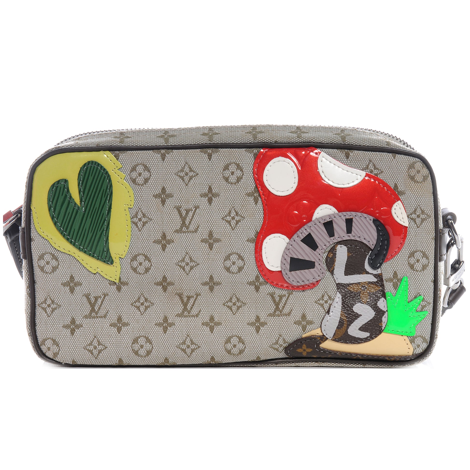 Louis Vuitton Mini Monogram Conte de Fees Mushroom Pochette Kaki 1 of 7