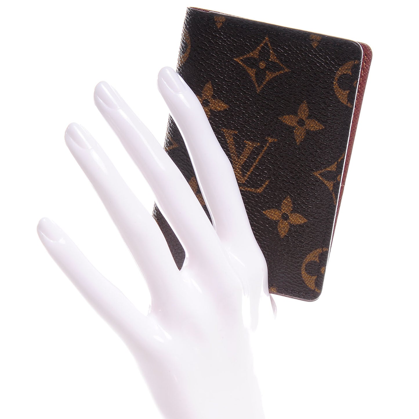 Monogram Pocket Organizer Card Holder