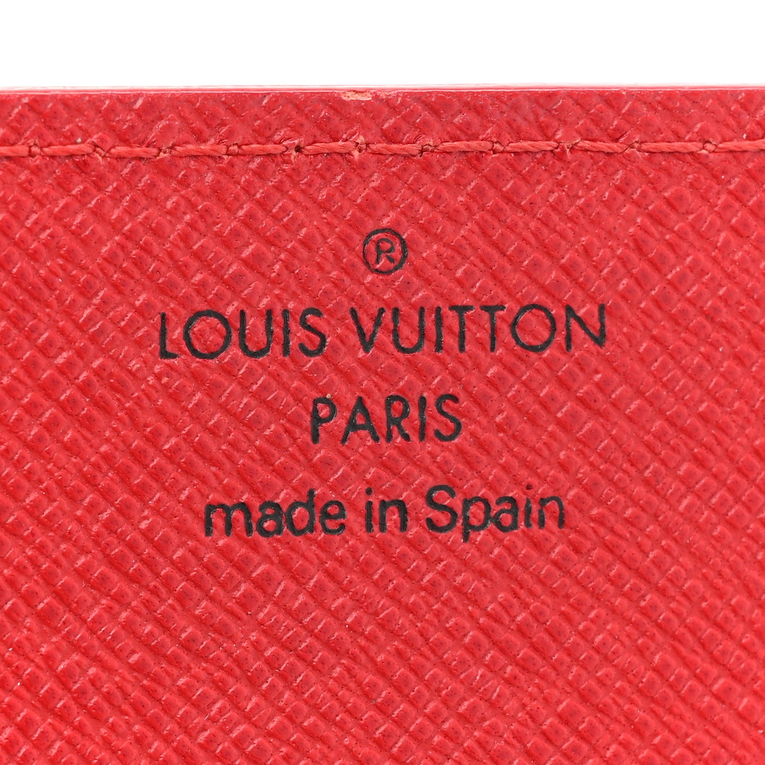 Louis Vuitton Epi Business Card Holder Red 8 of 15