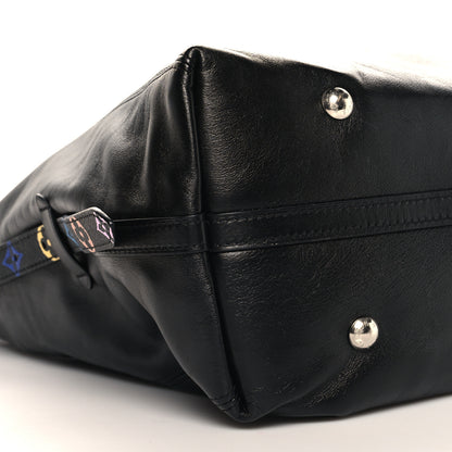 Louis Vuitton LV X TM Lambskin CarryAll Vibe MM Black 8 of 10