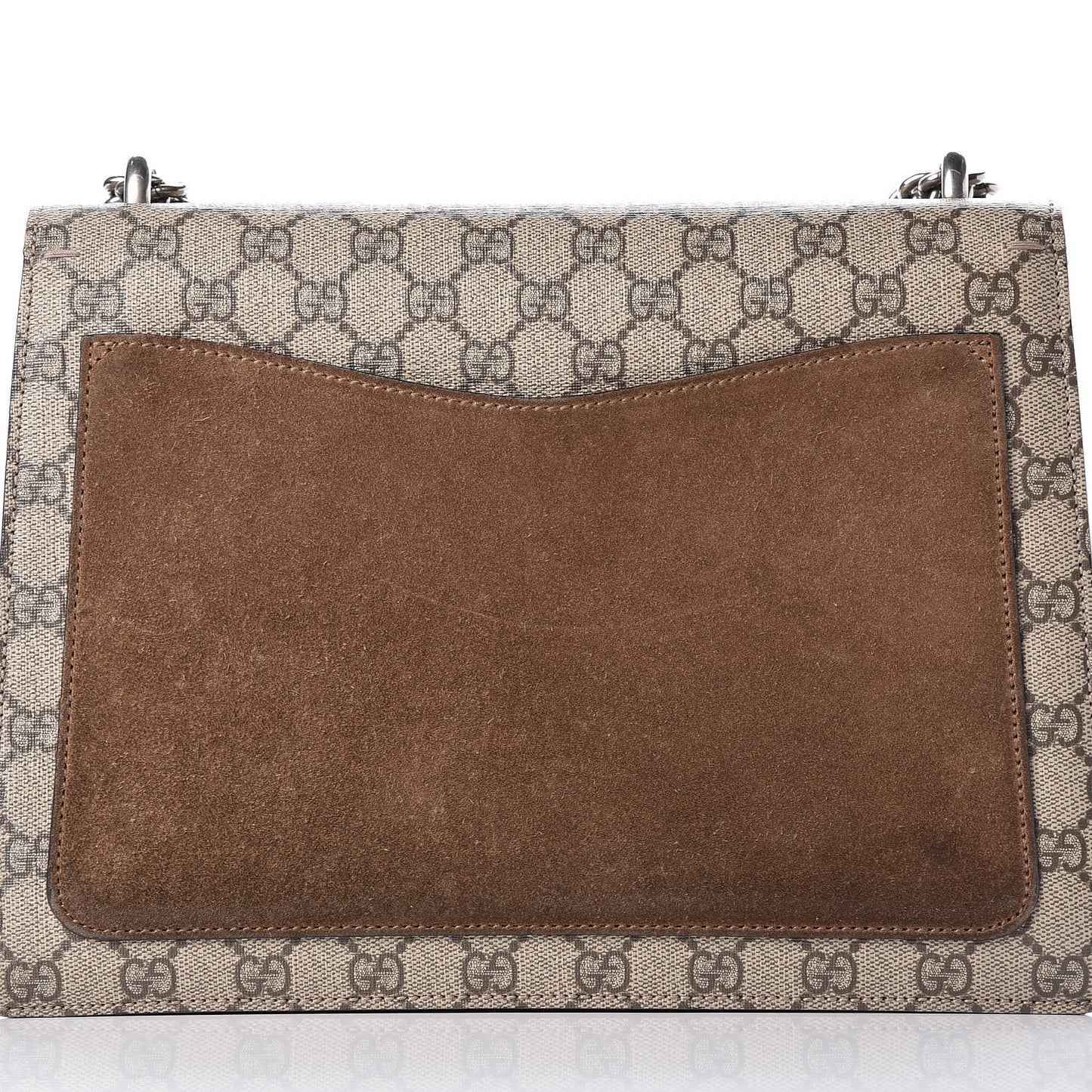 GG Supreme Monogram Medium Dionysus Shoulder Bag Taupe