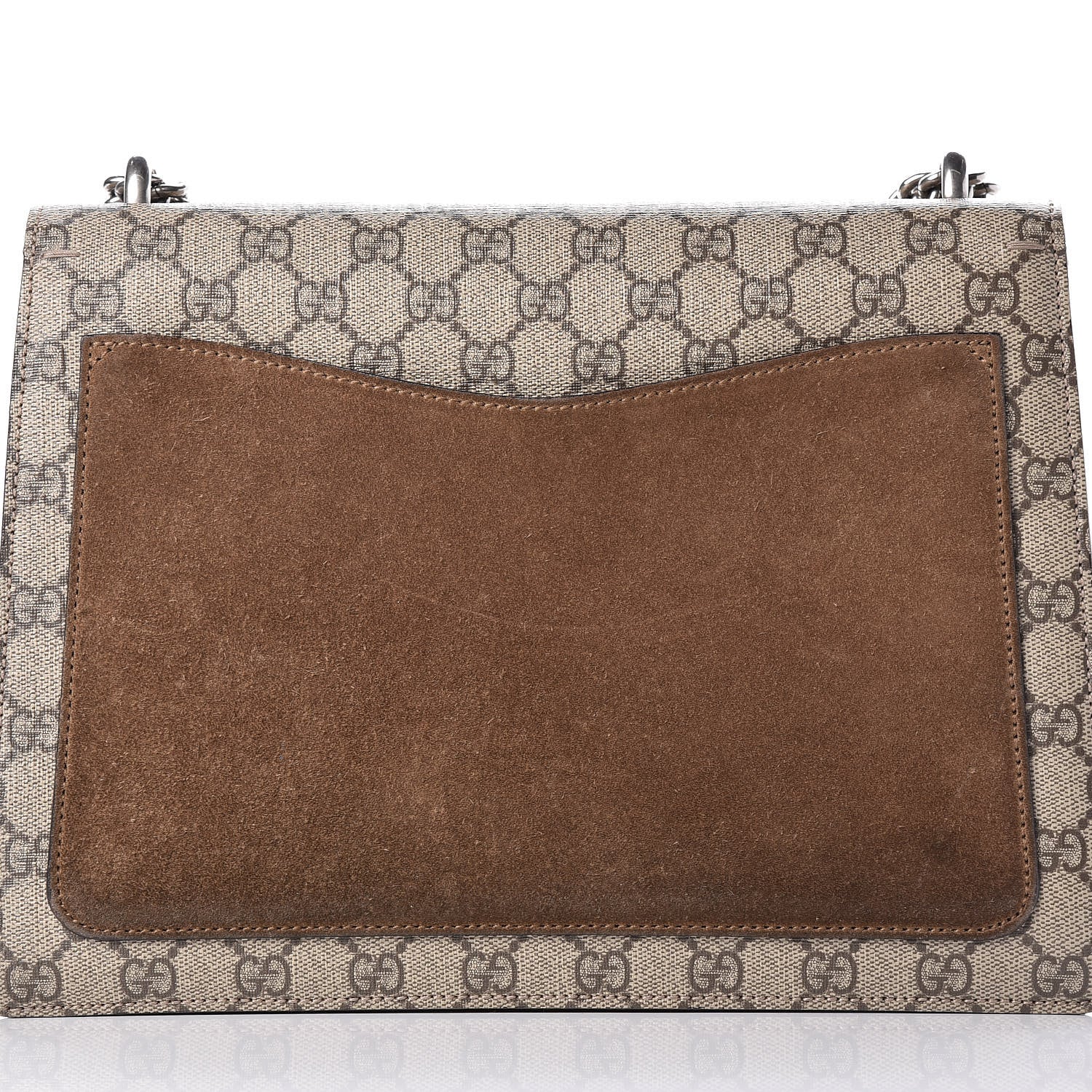 Gucci GG Supreme Monogram Medium Dionysus Shoulder Bag Taupe 13 of 15