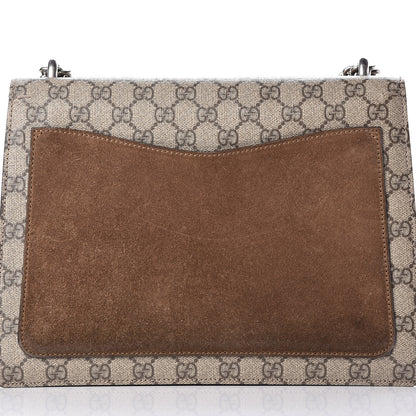 Gucci GG Supreme Monogram Medium Dionysus Shoulder Bag Taupe 13 of 15