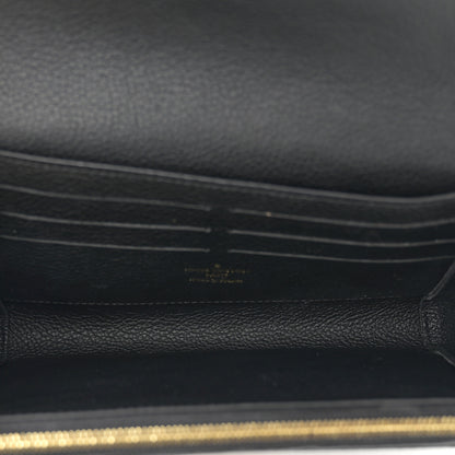 Louis Vuitton Empreinte Vavin Chain Wallet Black 5 of 10