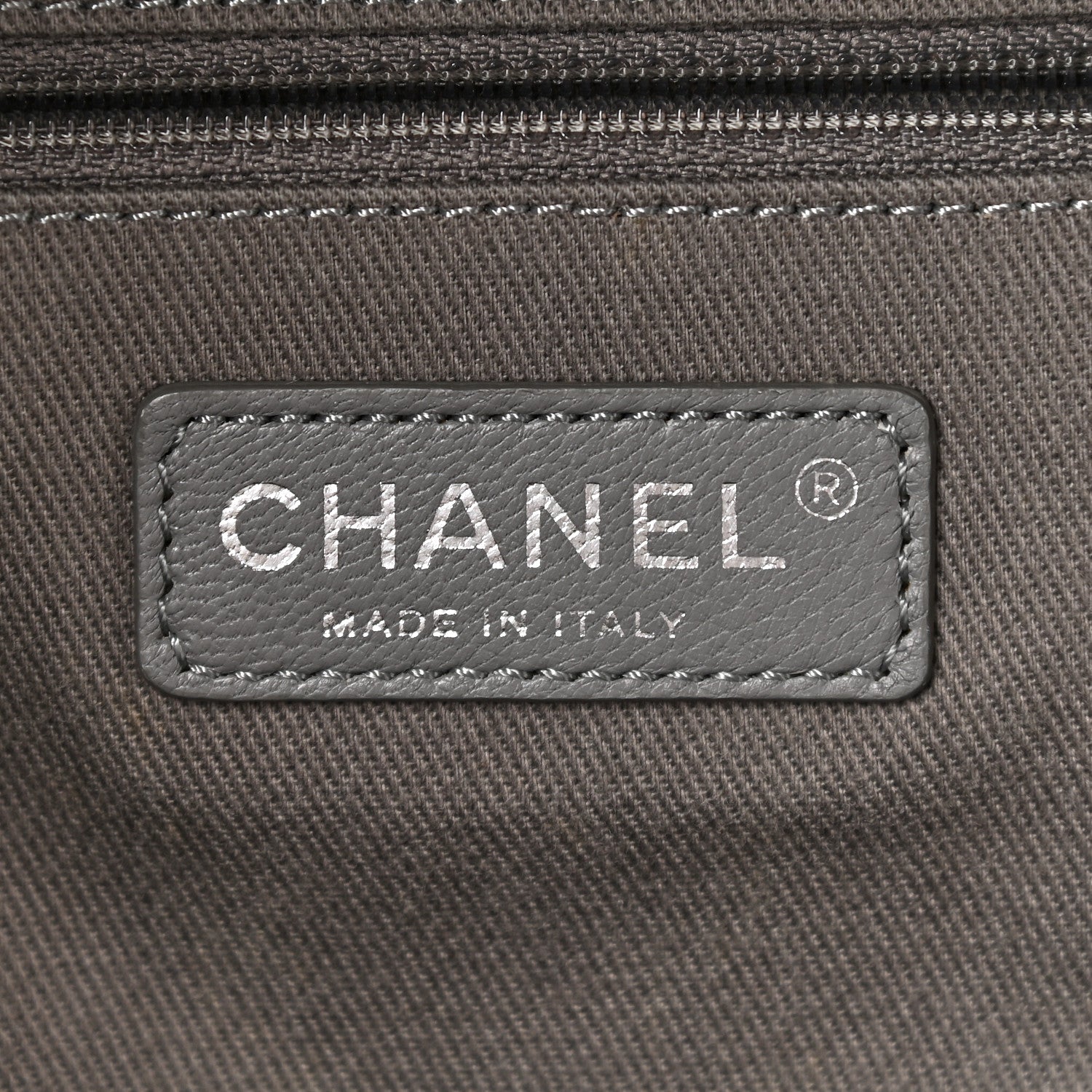 Chanel Graffiti Printed Canvas Medium Backpack Black 6 of 9