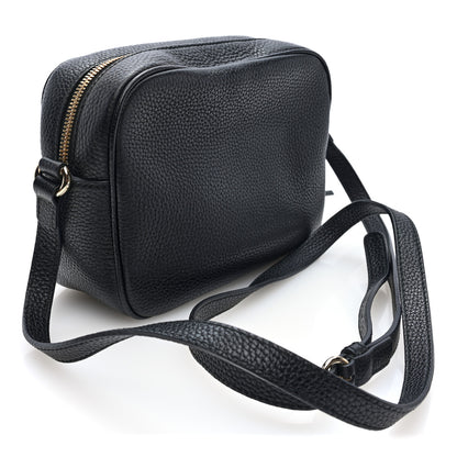 Gucci Pebbled Calfskin Small Soho Disco Bag Black 3 of 10