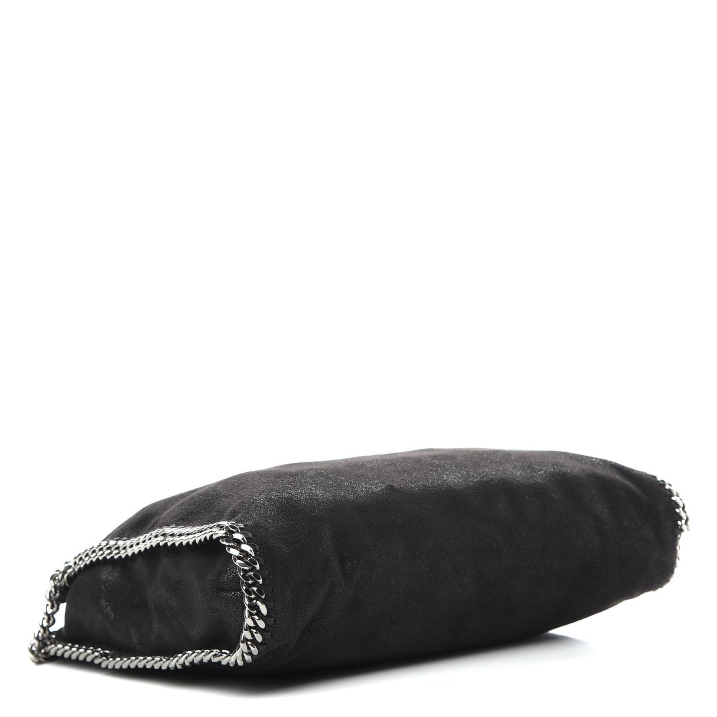 Shaggy Deer Falabella Fold Over Tote Black