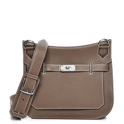 Hermes Taurillon Clemence Jypsiere 31 Etoupe 1 of 11