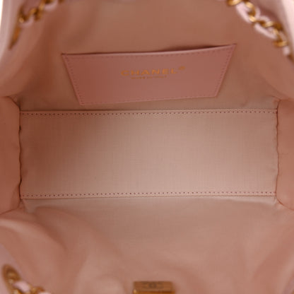 Chanel Caviar Quilted Mini Chanel 25 Handbag Light Pink 5 of 11