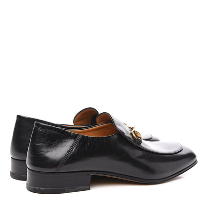 Gucci Goatskin Mens Horsebit Loafers 8.5 Black 4 of 8