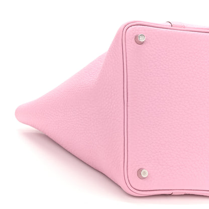 Hermes Taurillon Clemence Picotin Lock 18 PM Mauve Sylvestre 7 of 9