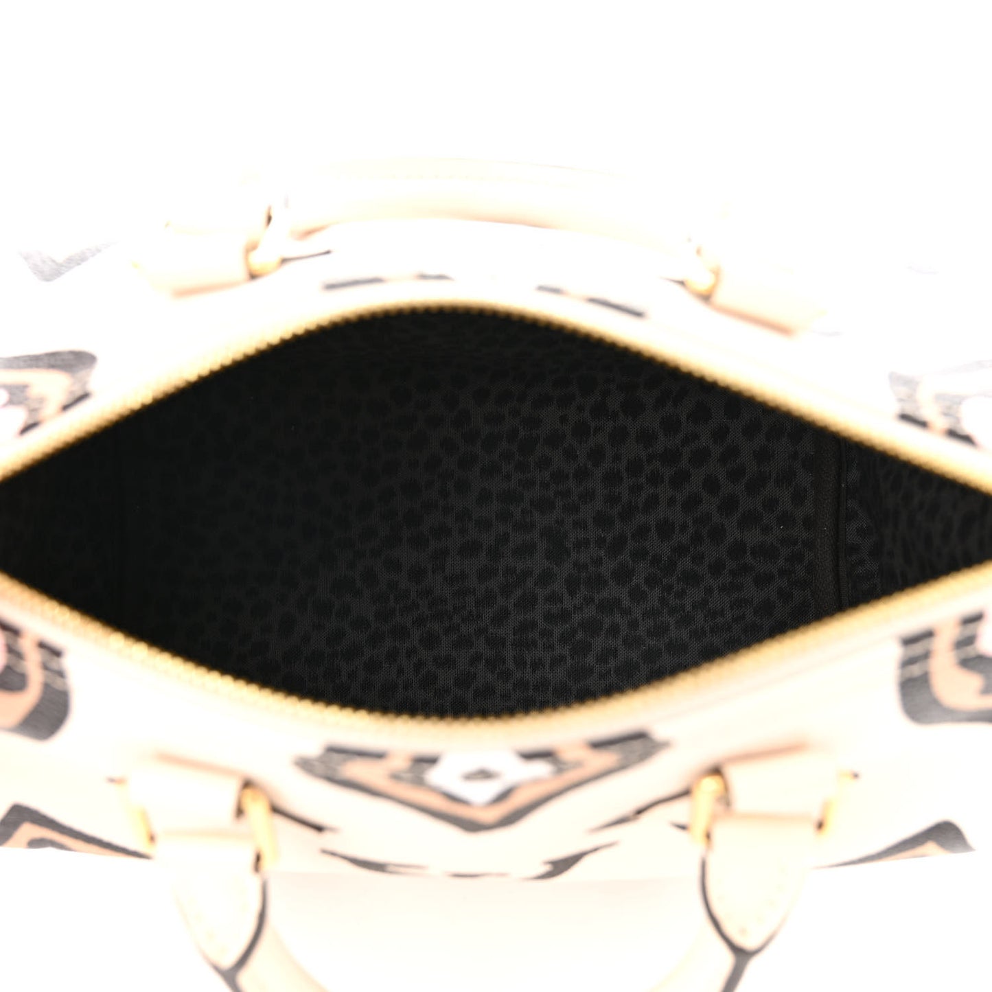 Monogram Giant Wild At Heart Speedy Bandouliere 25 Creme