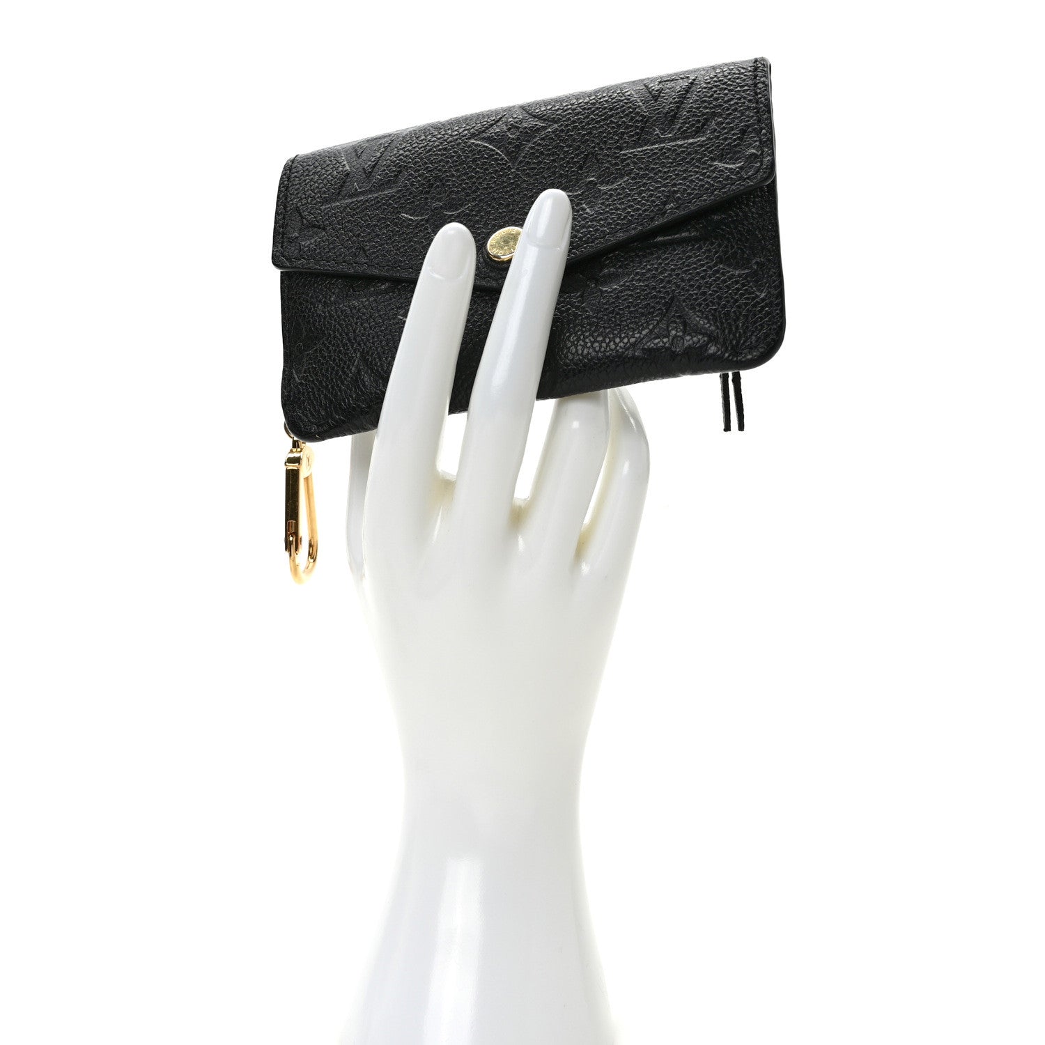 Louis Vuitton Empreinte Key Pouch Black 2 of 6