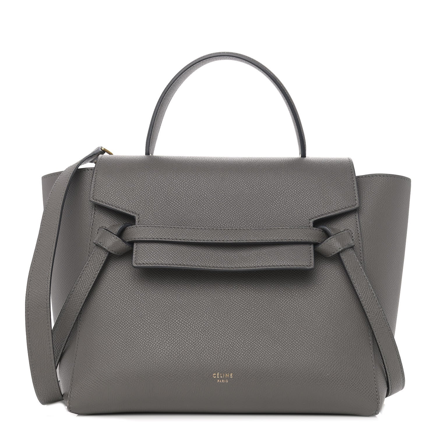 Celine Baby Grained Calfskin Micro Belt Bag Grey 1 of 9
