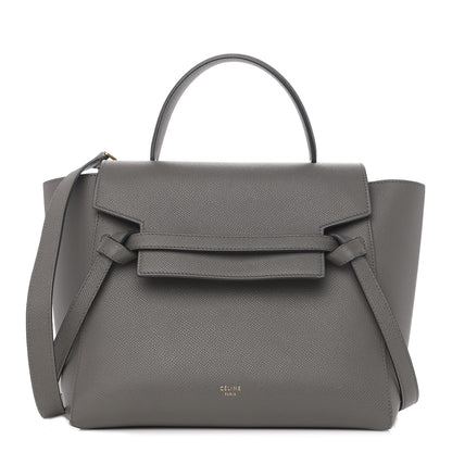 Celine Baby Grained Calfskin Micro Belt Bag Grey 1 of 9