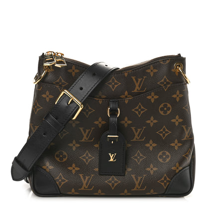 Louis Vuitton Monogram Odeon PM Black 1 of 7