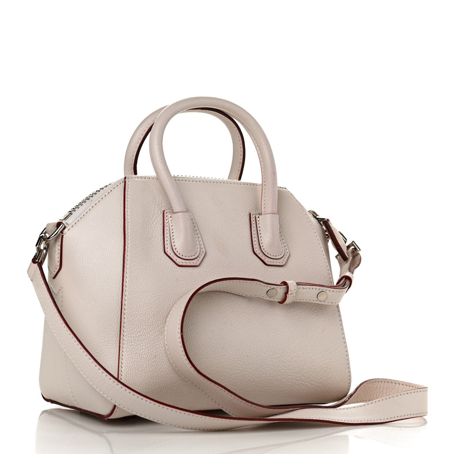 Givenchy Sugar Goatskin Mini Antigona White 3 of 11