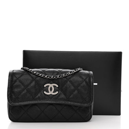 Chanel Caviar Small Natural Beauty Flap Black 11 of 11