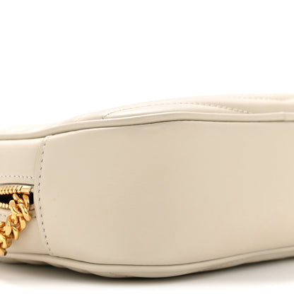 Saint Laurent Calfskin Matelasse Monogram Mini Lou Camera Bag Crema Soft 9 of 14