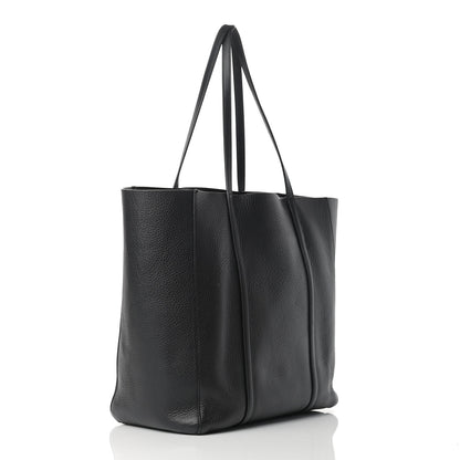 Balenciaga Calfskin Small Everyday Tote Bag Black 3 of 17