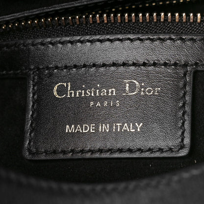 Christian Dior Calfskin Saddle Bag Black 6 of 10